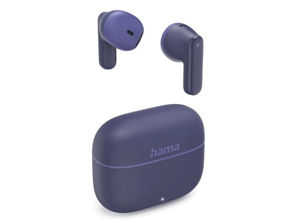 Hama Freedom Light II, True Wireless Stereo (TWS), Samtal/Musik, Headset, Blå