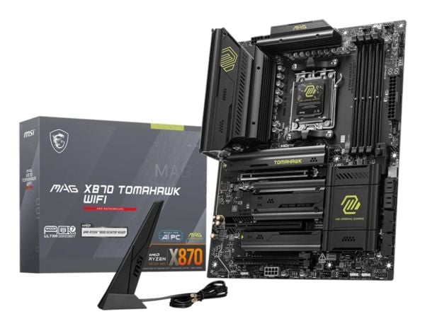 MSI MAG X870 TOMAHAWK WIFI - Hovedkort - ATX - Socket AM5 - AMD X870 Chipset - USB4, USB 3.2 Gen 2, USB-C 3.2 Gen2, USB-C 3.2 Gen 2x2, USB 3.2 Gen ...