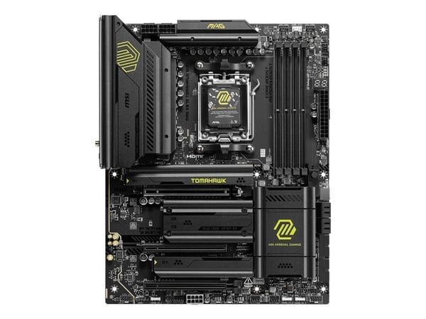 MSI MAG X870 TOMAHAWK WIFI - Hovedkort - ATX - Socket AM5 - AMD X870 Chipset - USB4, USB 3.2 Gen 2, USB-C 3.2 Gen2, USB-C 3.2 Gen 2x2, USB 3.2 Gen ...