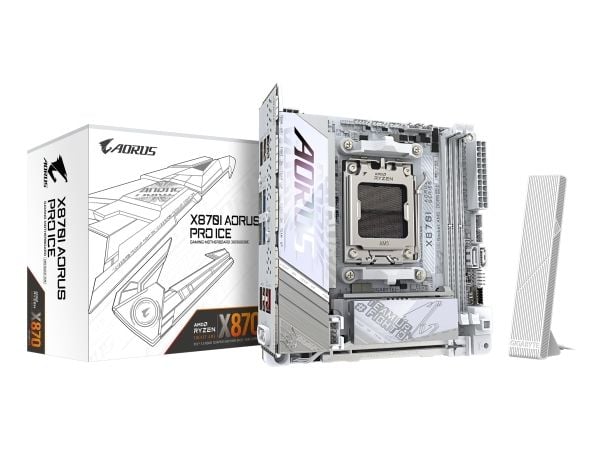 GIGABYTE X870I AORUS PRO ICE AM5 ITX MB