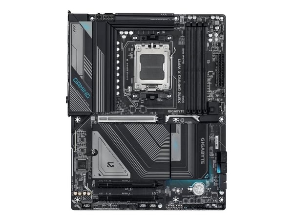 GIGABYTE X870 GAMING X WIFI7, AMD, Pistoke AM5, AMD Ryzen 7000 Series, AMD Ryzen 8000 Series, AMD Ryzen 9000 Series, Pistoke AM5, 256 GB, DDR5-SDRAM