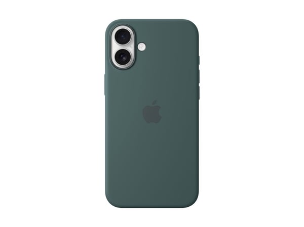 Apple - Baksidedeksel for mobiltelefon - MagSafe-samsvar - silikon - innsjøgrønn - for iPhone 16 Plus