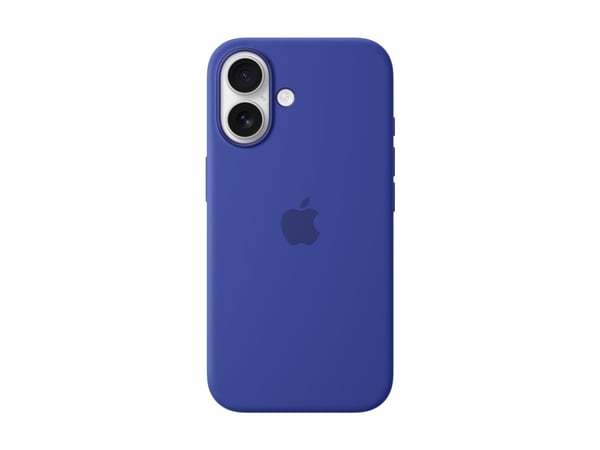 Apple - Baksidedeksel for mobiltelefon - MagSafe-samsvar - silikon - ultramarin - for iPhone 16