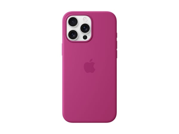 Apple silikondeksel med MagSafe for iPhone 16 Pro Max - fuchsia, deksel, Apple, iPhone 16 Pro Max, 17,5 cm (6,9"), Fuchsia