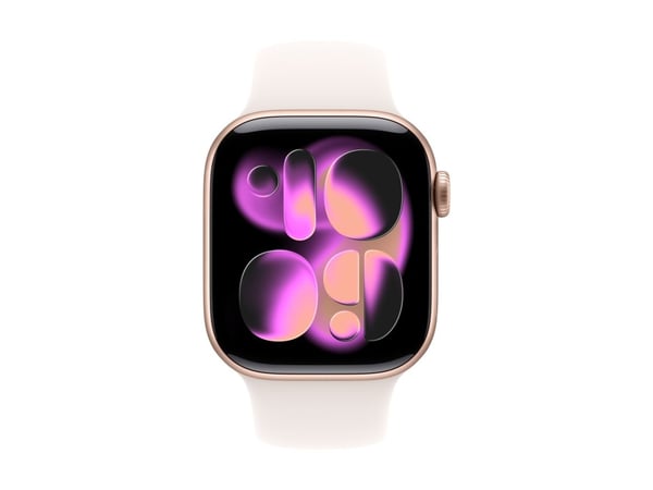 Apple MXLP3ZM/A, Yhtye, Älykello, Apple, Apple Watch Models 38mm, 40mm, 41mm, 42mm, Fluoroelastomeeri, Light Blush