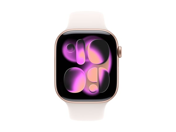 Apple MXM83ZM/A, Yhtye, Älykello, Apple, Apple Watch Models 44mm, 45mm, 46mm, 49mm, Fluoroelastomeeri, Light Blush