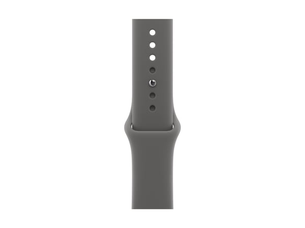 Apple - Bånd for smart armbåndsur - 42mm - M/L-størrelse - steingrå - for Watch Hermès Series 7, Hermès Series 9, SE 3, Series 10, Series 11, Serie...
