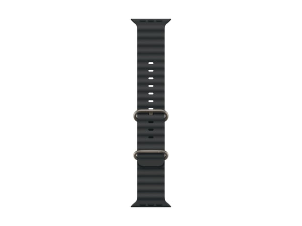 Apple - Klokkestropp for smart armbåndsur - 49mm - 130 - 200 mm - svart - for Watch Hermès Series 9, SE 3, Series 10, Series 11, Series 8, Series 9...
