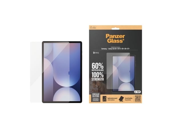PanzerGlass - Skjermbeskyttelse for nettbrett - ultrabred passform - glass - for Samsung Galaxy Tab S10+, Tab S7+, Tab S8+, Tab S9 FE+, Tab S9+