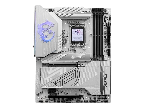 MSI MPG Z890 EDGE TI WIFI - Hovedkort - ATX - LGA1851-sokkel - Z890 Chipset - USB4, USB 3.2 Gen 1, USB 3.2 Gen 2, USB-C 3.2 Gen 2x2, USB-C 3.2 Gen2...
