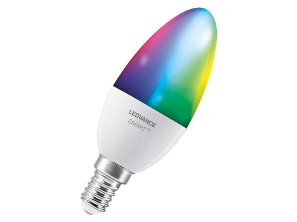 LEDVANCE SMART+ MATTER Monivärinen Classic B40 4.9W - E14 Älylamppu
