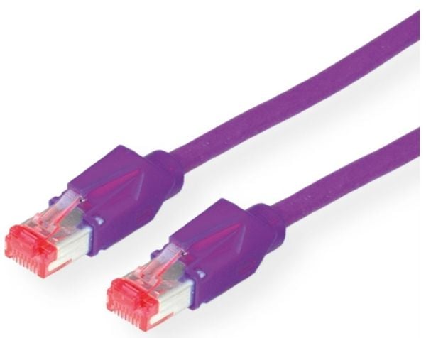 Dätwyler Cables 21.05.0036, 3 m, Cat6, S/FTP (S-STP), RJ-45, RJ-45, Fiolett