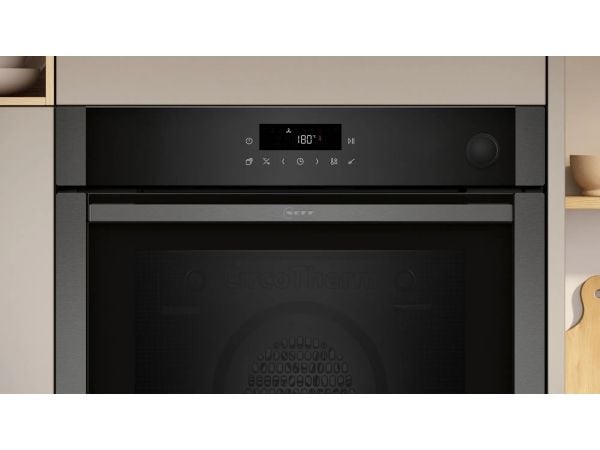 Neff N 50 B6AVJ7AG3, Medium, Elektrisk ovn, 71 l, 3600 W, 71 l, 30 - 275 °C