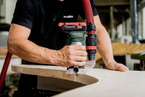 Metabo FMV 18 LTX BL 8, Fast base, Børsteløs, Sort, Grønn, Rustfritt stål, Gjennomsiktig, Plast, 29000 RPM, 6, 8 (5/16")