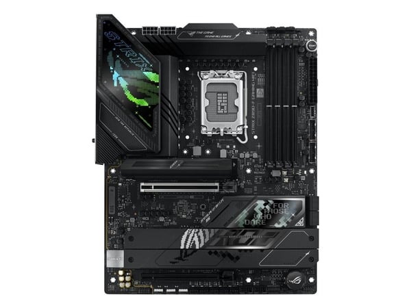 ASUS ROG STRIX Z890-F GAMING WIFI - Hovedkort - ATX - LGA1851-sokkel - Z890 Chipset - USB-C 3.2 Gen 2x2, USB 3.2 Gen 1, USB 3.2 Gen 2, USB-C 3.2 Ge...