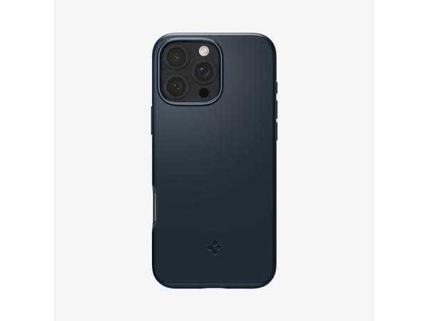 Spigen Thin Fit (MagFit), Etui, Apple, iPhone 16 Pro, 16 cm (6.3"), Mørkeblå
