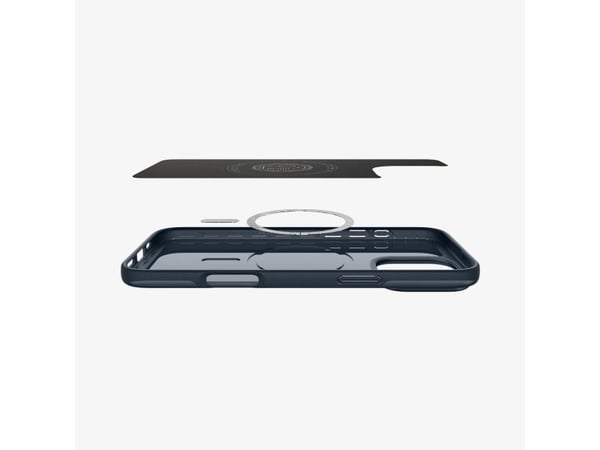 Spigen Thin Fit (MagFit), Etui, Apple, iPhone 16 Pro, 16 cm (6.3"), Mørkeblå