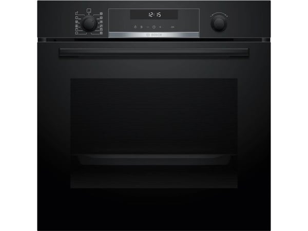 Bosch Serie | 6 HBG578EB7 - Ovn - innebygd - Wi-Fi - fordypning - bredde: 56 cm - dybde: 55 cm - høyde: 58.5 cm - med selvrens - Klasse A+ - svart
