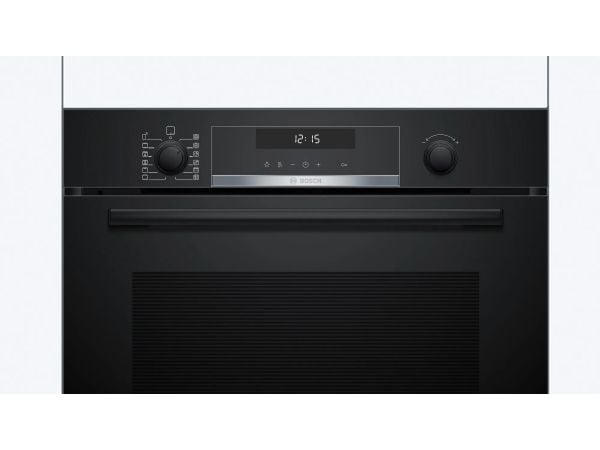Bosch Serie | 6 HBG578EB7 - Ovn - innebygd - Wi-Fi - fordypning - bredde: 56 cm - dybde: 55 cm - høyde: 58.5 cm - med selvrens - Klasse A+ - svart