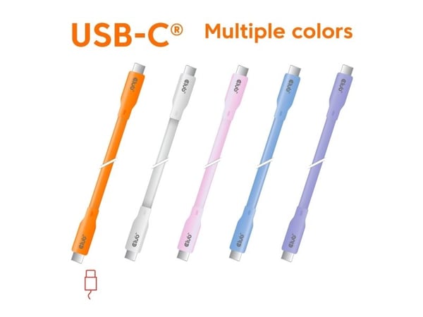 CLUB3D CAC-3004, 2 m, USB C, USB C, USB4 Gen 2x2, Lilla