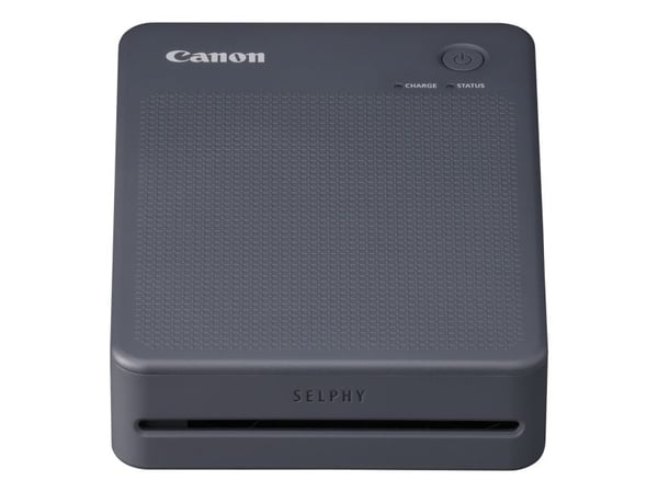 Canon SELPHY QX20 - Skirver - farge - fargesublimering - 72 x 85 mm inntil 0.66 min/side (farge) - kapasitet: 10 ark - Wi-Fi(g) - mørk grå