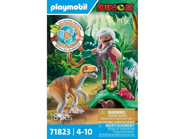 Playmobil Dinos 71823, Action/ Eventyr, 4 år, Flerfarget