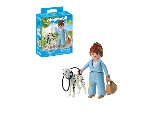 Playmobil PLM BUSINESS WOMAN MED DALMATIAN, 42,02 g