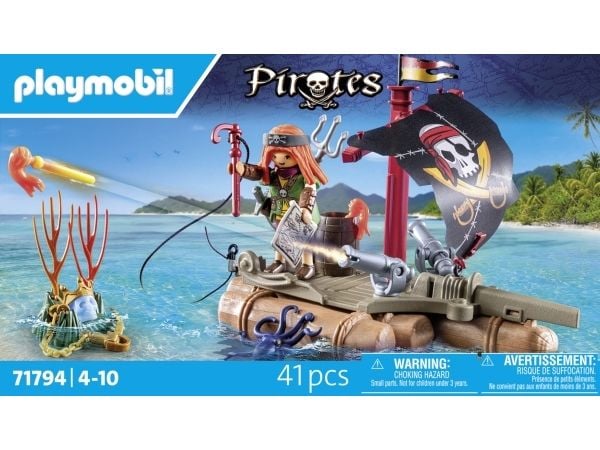 Playmobil Pirates 71794, Sjørøver, 4 år, Flerfarget, Plast
