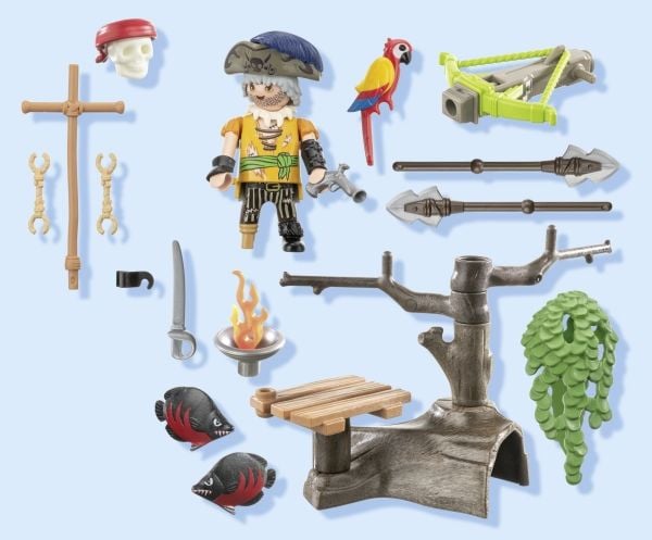 Playmobil Pirates 71795, Sjørøver, 4 år, Flerfarget, Plast