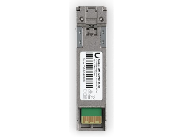 Ubiquiti UACC-OM-SFP10-1570, Fiber optisk, 11300 Mbit/s, SFP+, LC (UPC), 20000 m, 1570 nm