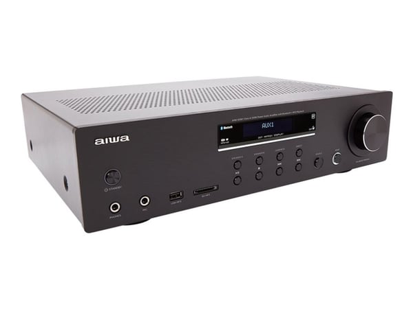 AIWA AMU-120BT - Forsterker - 2 x 60 watt - svart