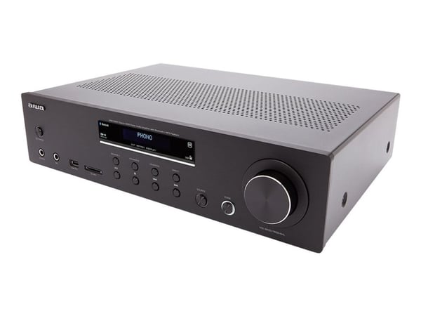 AIWA AMU-120BT - Forsterker - 2 x 60 watt - svart