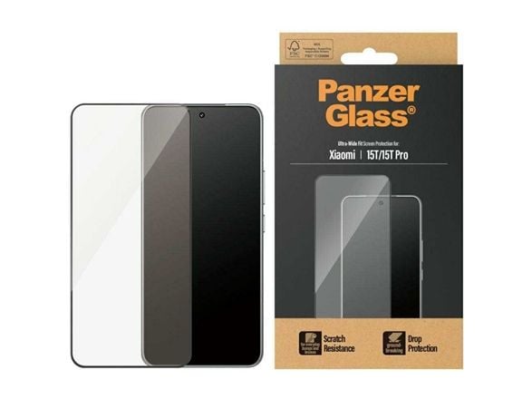 PanzerGlass - För mobiltelefon - glas - för Xiaomi 15T, 15T Pro