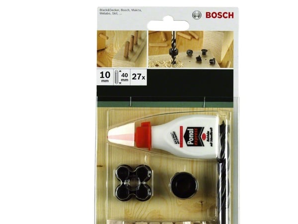 Bosch råpluggsett 40 mm 8 mm 32 stk 2609255306