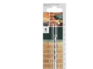Bosch Accessories 2609255434 hardmetall stein-spiralbor 8 mm, samlet lengde 120 mm, sylinderskaft, 1 stk