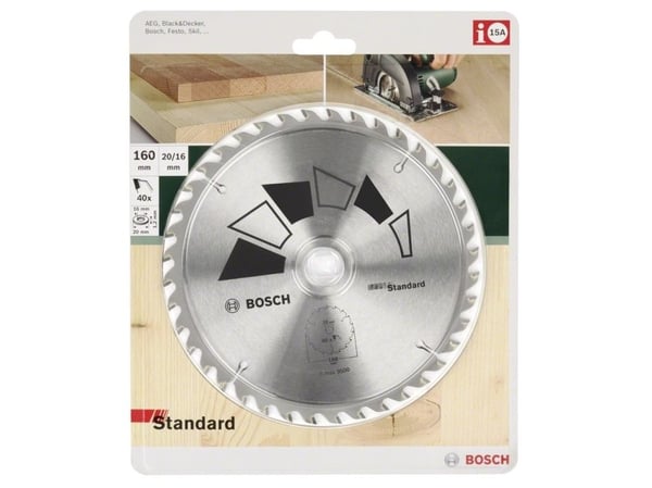 Bosch RUNDSAVKLINGE STAND 140X2,2X20/12,7MMT40