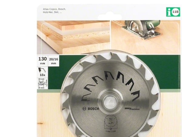 Bosch pyörösahanterä PRECISION 140X2X20/12,7MM T36