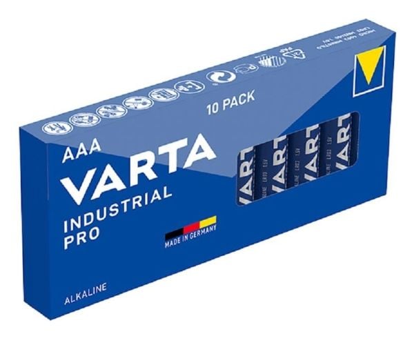 Varta Industrial Pro, Engangsbatteri, AAA, Alkalinsk, 1,5 V, 700 stykker