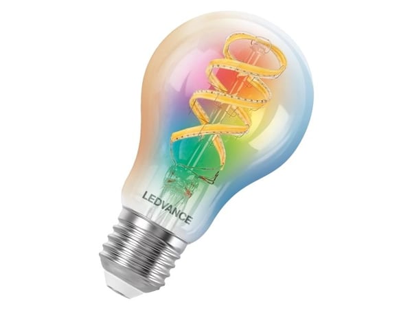 LEDVANCE SMART+ MATTER Filament Multicolor Classic A40 4.8W - E27 Älylamppu