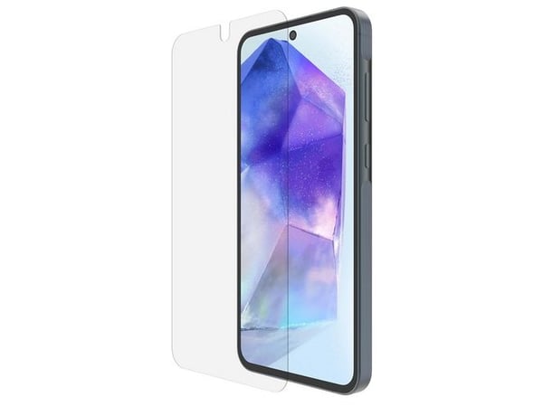 Belkin ScreenForce - Skjermbeskyttelse for mobiltelefon - 2.5D - glass - gjennomsiktig - for Samsung Galaxy A05s, A15, A15 5G, A25, A35, A55