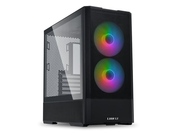 Lian Li Lancool 207, Midi Tower, PC, Musta, ATX, mikro ATX, Mini-ITX, Terästä, Karkaistu lasi, Pelaaminen