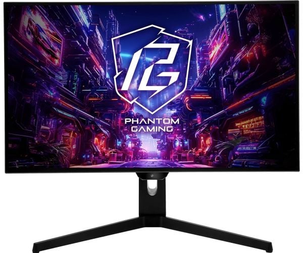 Asrock PGO27QFS, 68,6 cm (27"), 2560 x 1440 pixlar, Quad HD, OLED, 0,03 ms, Svart