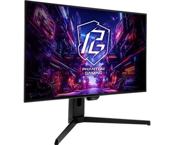 ASRock PGO27QFS 16 9 HDMI/DP/USB-C svart QHD - 27" - flatskjerm (TFT/LCD) - HDMI [energiklasse F] (90LXA0P0-A0E1A0C)