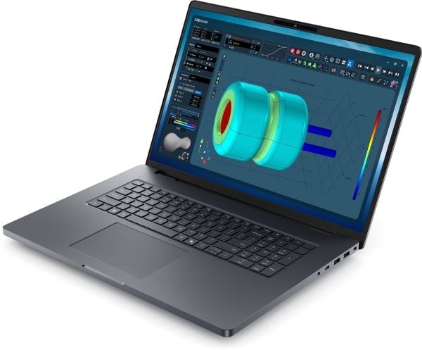 DELL Pro Max 18 Plus MB18250, Intel Core Ultra 7, 45,7 cm (18"), 2560 x 1600 piksler, 32 GB, 1 TB, Windows 11 Pro
