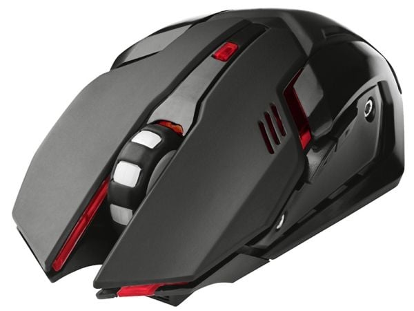 Tracer GameZone Rocky - Mus - rf nano - høyrehendt - optisk - 6 knapper - trådløs - 2.4 GHz - USB trådløs mottaker - hengeboks