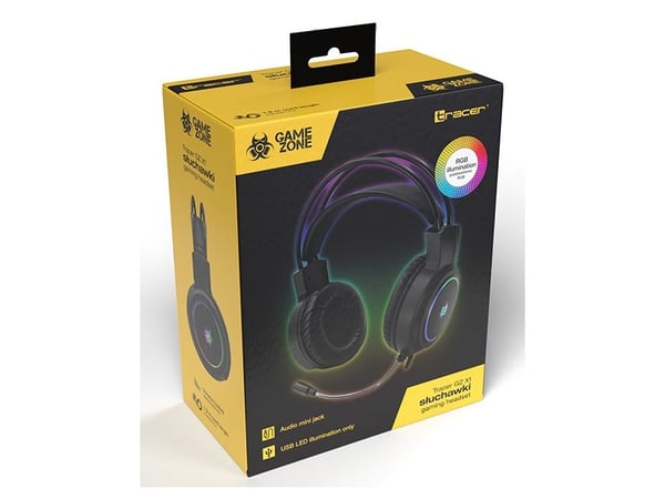 Tracer GAMEZONE GZ X1 - GameZone - hodesett - on-ear - kablet - USB, 3,5 mm jakk
