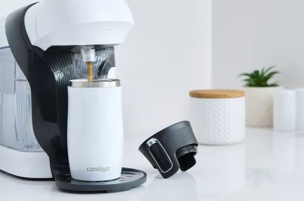 Contigo Contigo West Loop Mini termisk krus 300ml - hvit metallic