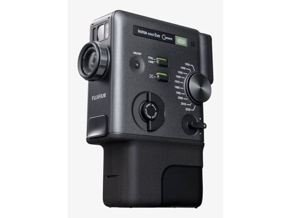 Fujifilm Instax mini Evo Cinema - Multiformålskamera - hybrid med øyeblikkelig bildeskriver / 24 fps - Bluetooth, Wi-Fi