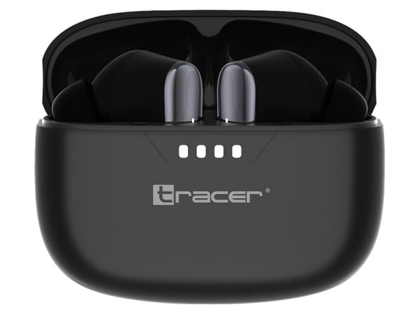 Tracer S2 Quad, True Wireless Stereo (TWS), 20 - 20000 Hz, Samtale/Musikk/Sport/Hverdag, Hodesett, Svart