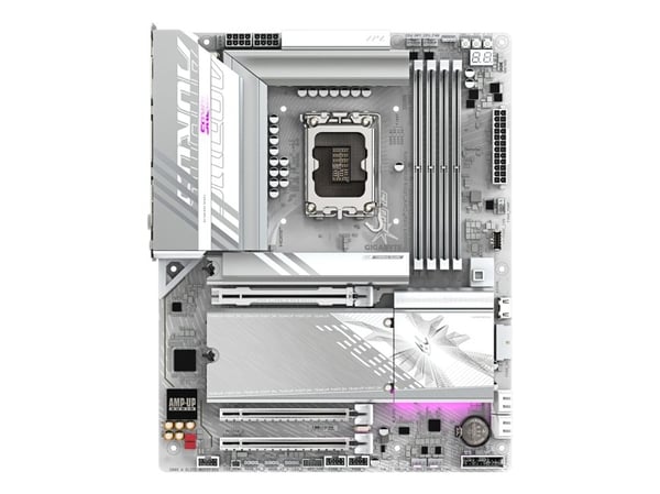 GIGABYTE Z890 AORUS ELITE WIFI7 ICE Motherboard - Supports Intel Core Ultra (Series 2) CPUs, 16+1+2 phases VRM, up to 8800MHz DDR5 (OC), 1xPCIe 5.0...